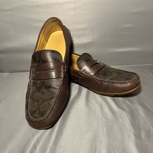 Coach Signature Canvas Mott Driver